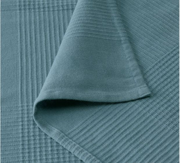 INDIRA IKEA bedspread light blue, 230x250.