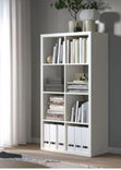 KALLAX  shelving unit white 77x147 cm