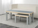 LACK IKEA set of 2 tables, grey.