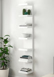 LACK IKEA wall shelf unit, white 30x190 cm