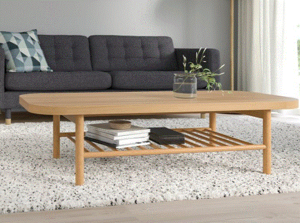 LISTERBY coffee table 140x60 cm