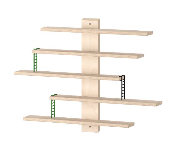 LUSTIGT Wall Shelf 37x37 CM