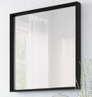 NISSEDAL IKEA Mirror black 65x65cm