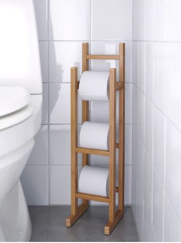 RAGRUND Toilet paper holder, bamboo