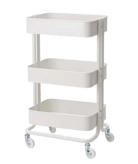 RASKOG IKEA trolley white 35x45x78  cm