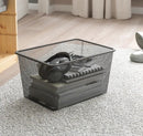 TROFAST Mesh storage box, dark grey, 42x30x23 cm