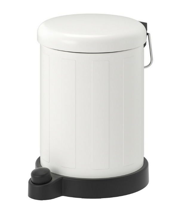 TOFTAN IKEA waste bin 4L white