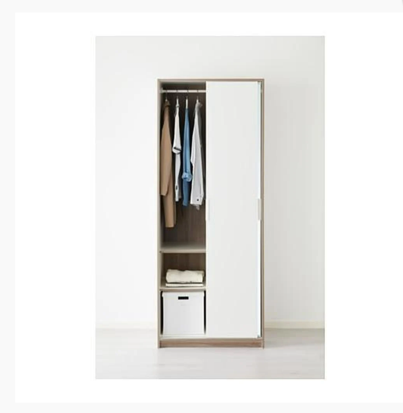 TRYSIL wardrobe sliding door, 79x61x202cm