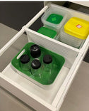 VARIERA IKEA box/organizer green, 24x17 cm