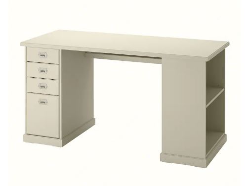 VEBJORN IKEA Desk, beige 140x60