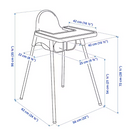 ANTILOP IKEA kids high chair