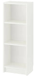 BILLY Bookcase, white, 40x28x106 cm