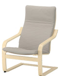 POANG Armchair cushion, Knisa light beige