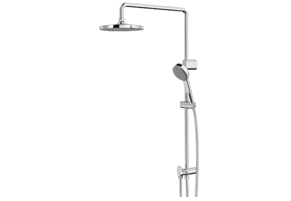 BROGRUND head/handshower kit with diverter