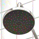 BROGRUND head/handshower kit with diverter