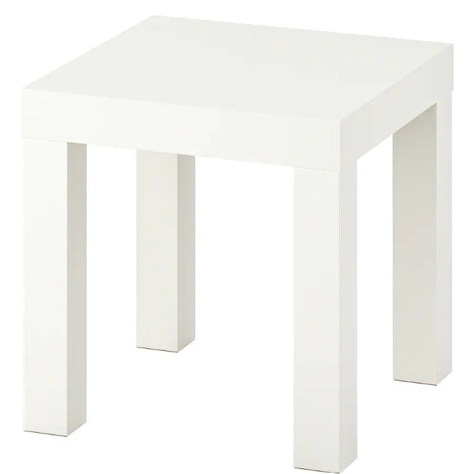 LACK Side table, white, 35x35 cm