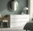 MALM Chest of 6 drawers, white, 160x78 cm >