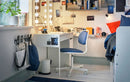 MICKE Desk, white, 105x50 cm