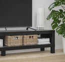 LACK TV bench, black-brown, 160x35x36 cm