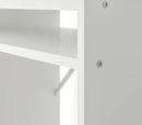 TORALD Desk, white, 65x40 cm