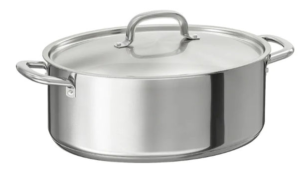 IKEA 365+ Casserole with lid, stainless steel, 7.0 l