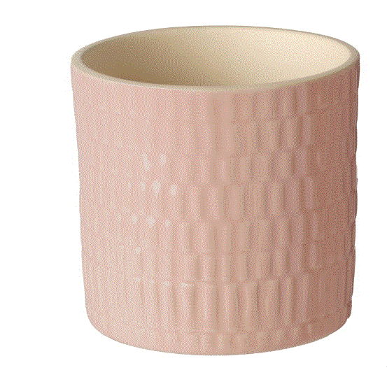 CHIAFRÖN Plant pot, in/outdoor pale pink, 9 cm