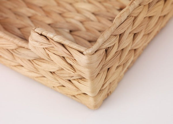 CISSAN Napkin holder, water hyacinth, 18x18 cm