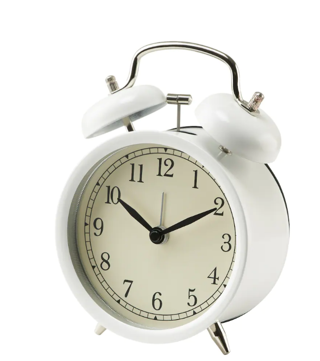 DEKAD IKEA Alarm clock white