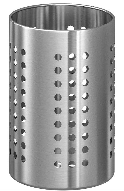 ORDNING Kitchen utensil rack, stainless steel, 18 cm