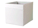 DRONA box white 33x38x33