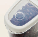 IKEA 365+ Dry food jar with lid, transparent/white, 1.3 L