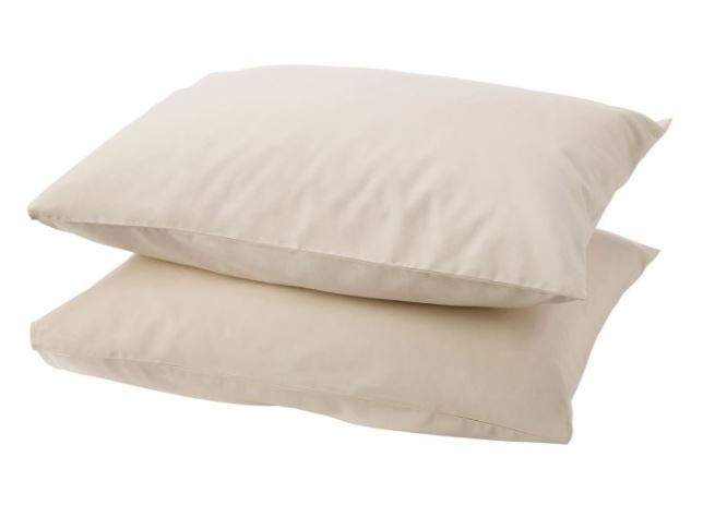 DVALA Pillowcase, beige, 50x60 cm