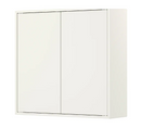 EKET Cabinet with 2 doors & 2 shelves white, 70x25x70 cm.