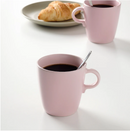 FÄRGKLAR Mug, matt light pink, 37 cl