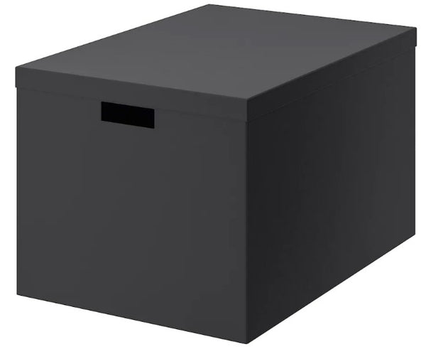 TJENA storage box with lid 35x50x30cm