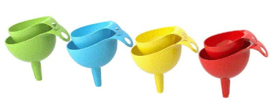 CHOSIGT Funnel, set of 2, assorted colors