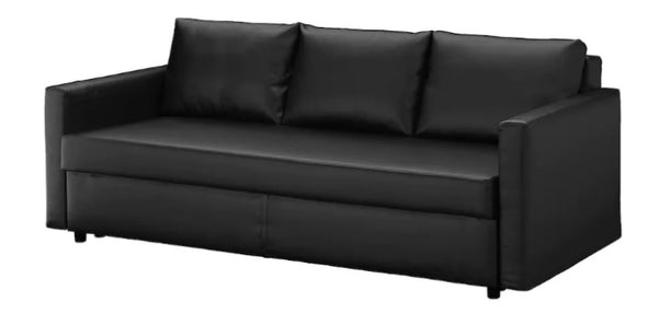 FRIHETEN Three-seat sofa-bed, Bomstad black