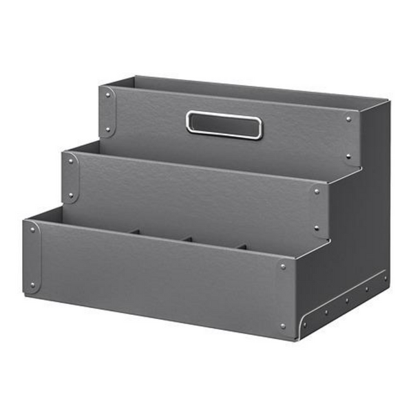 FJALLA desk organizer dark grey