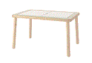 FLISAT Children's table, 83x58 cm