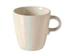 FARGKLAR Mug, glossy beige, 37 cl