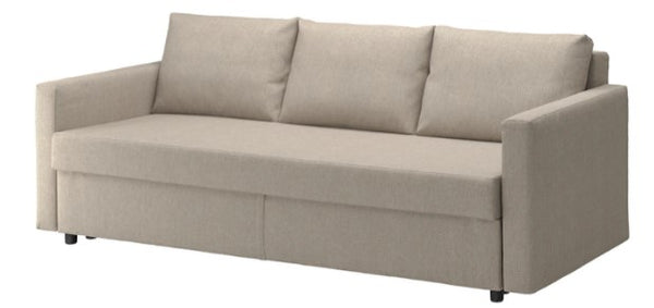 FRIHETEN 3-seat sofa-bed, hyllie beige