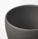 PERSILLADE Plant pot, dark grey, 12 cm