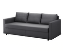 FRIHETEN Three-seat sofa-bed, Skiftebo dark grey