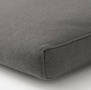 FRÖSÖN Cover for chair cushion, outdoor dark grey, 44x44 cm