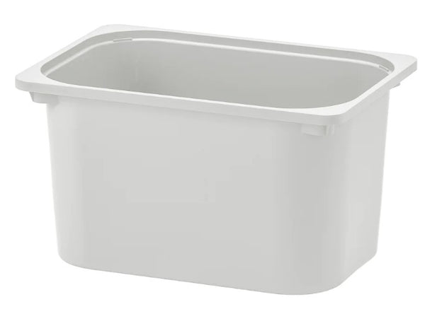 TROFAST Storage box, grey, 42x30x23 cm