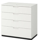 GALANT Drawer unit, white, 80x80 cm