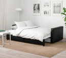 FRIHETEN Three-seat sofa-bed, Bomstad black