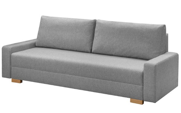 GRÄLVIKEN 3-seat sofa-bed, grey