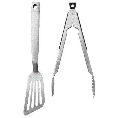 GRILLTIDER Barbecue Tools Set of 2