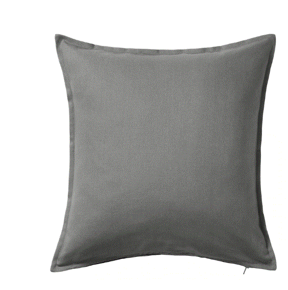 GURLI Cushion cover, gray, 50x50 cm